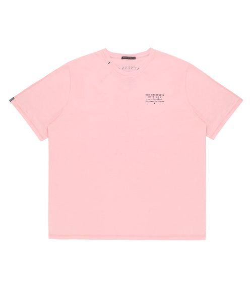 Camiseta Plus Size Masculina Diametro Rosa