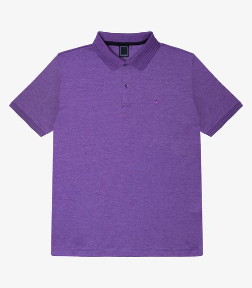 Polo Masculina Regular Select Lilás