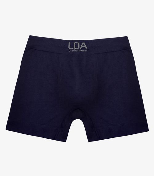 Cueca Boxer Poliamida Seamless Loa Azul