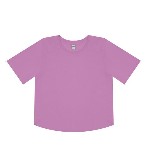 Blusa Feminina Manga Curta Rovitex Roxo