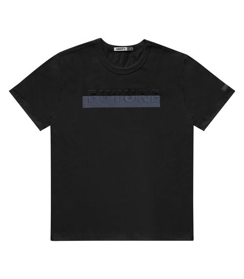 Camiseta Juvenil Masculina Minty Preto