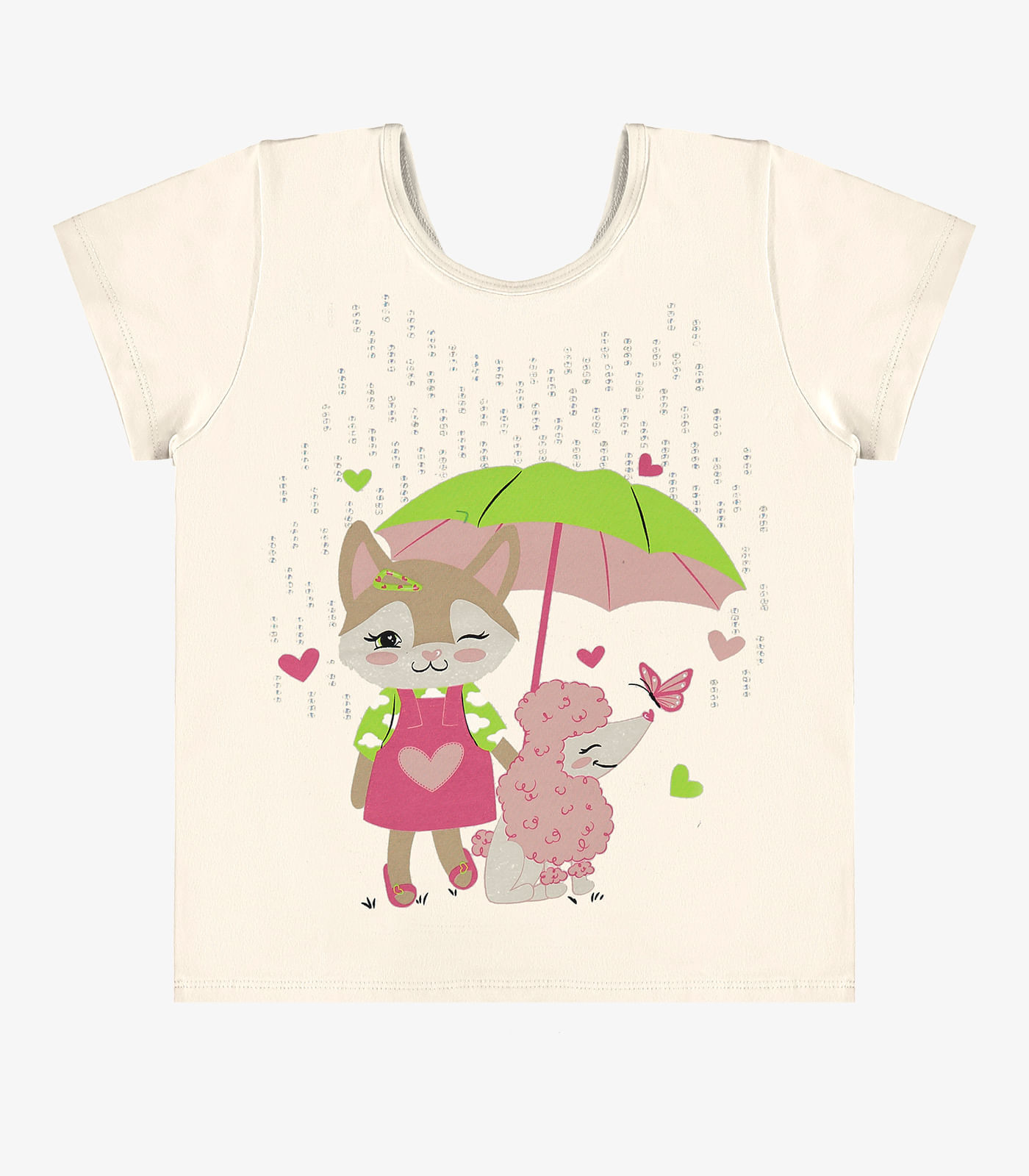Blusa Infantil Feminina Rovi Kids Bege