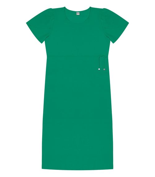 Vestido Midi Em Air Flow Rovitex Verde