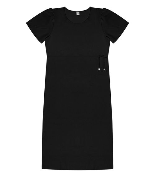 Vestido Midi Em Air Flow Rovitex Preto