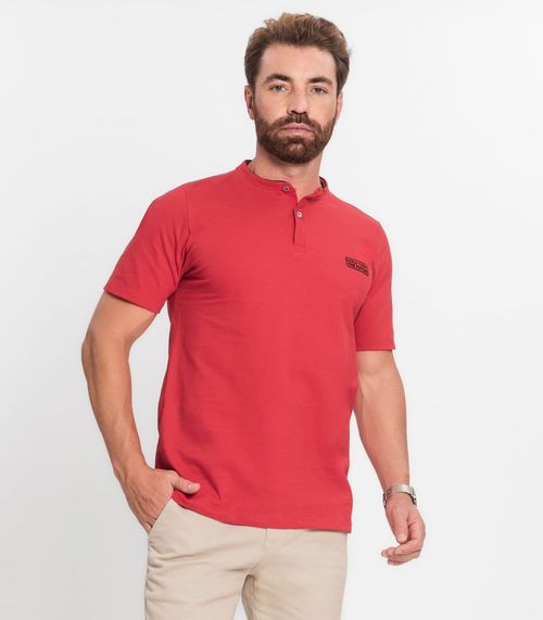 Camiseta Masculina Diametro Vermelho