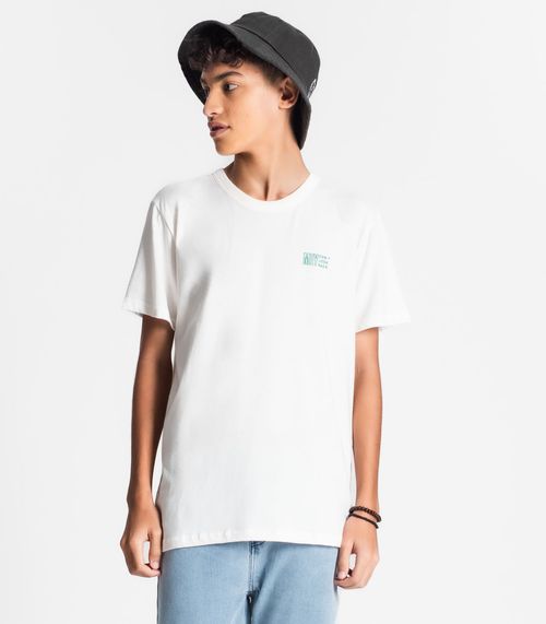 Camiseta Juvenil Masculina Minty Bege