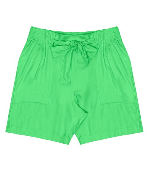 Bermuda Plus Size Feminina Secret Glam Verde