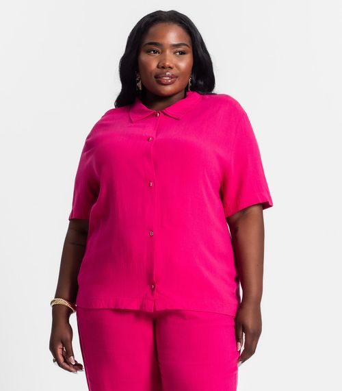 Camisa Linho Strong Feminina Endless Rosa