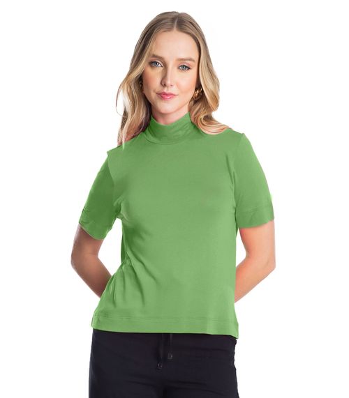 Blusa Feminina Gola Alta Endless Verde