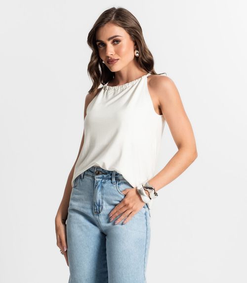 Blusa De Alça Feminina Endless Bege