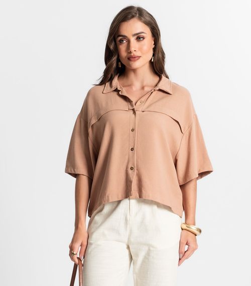 Camisa Feminina Endless Marrom