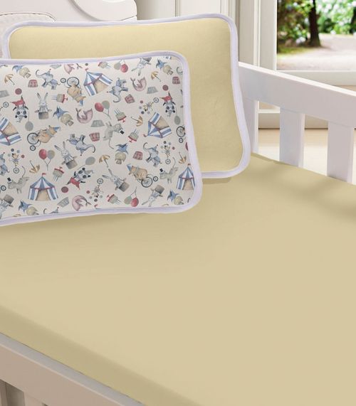 Jogo Cama Baby Estampado Vivaldi Bege