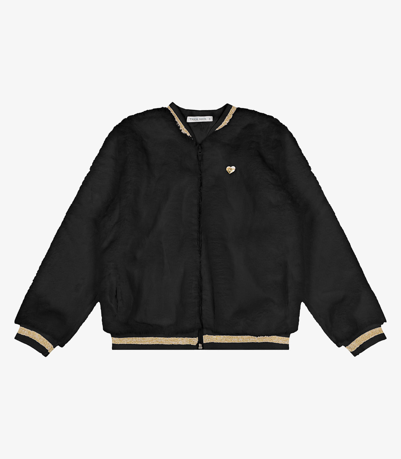 Jaqueta Bomber Pelo Safira Trick Nick Preto | FastStore PDP