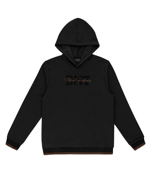 Blusão Masculino Com Capuz Moletom Diametro Preto