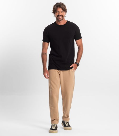 Calça Masculina Moletom Premium Diametro Marrom