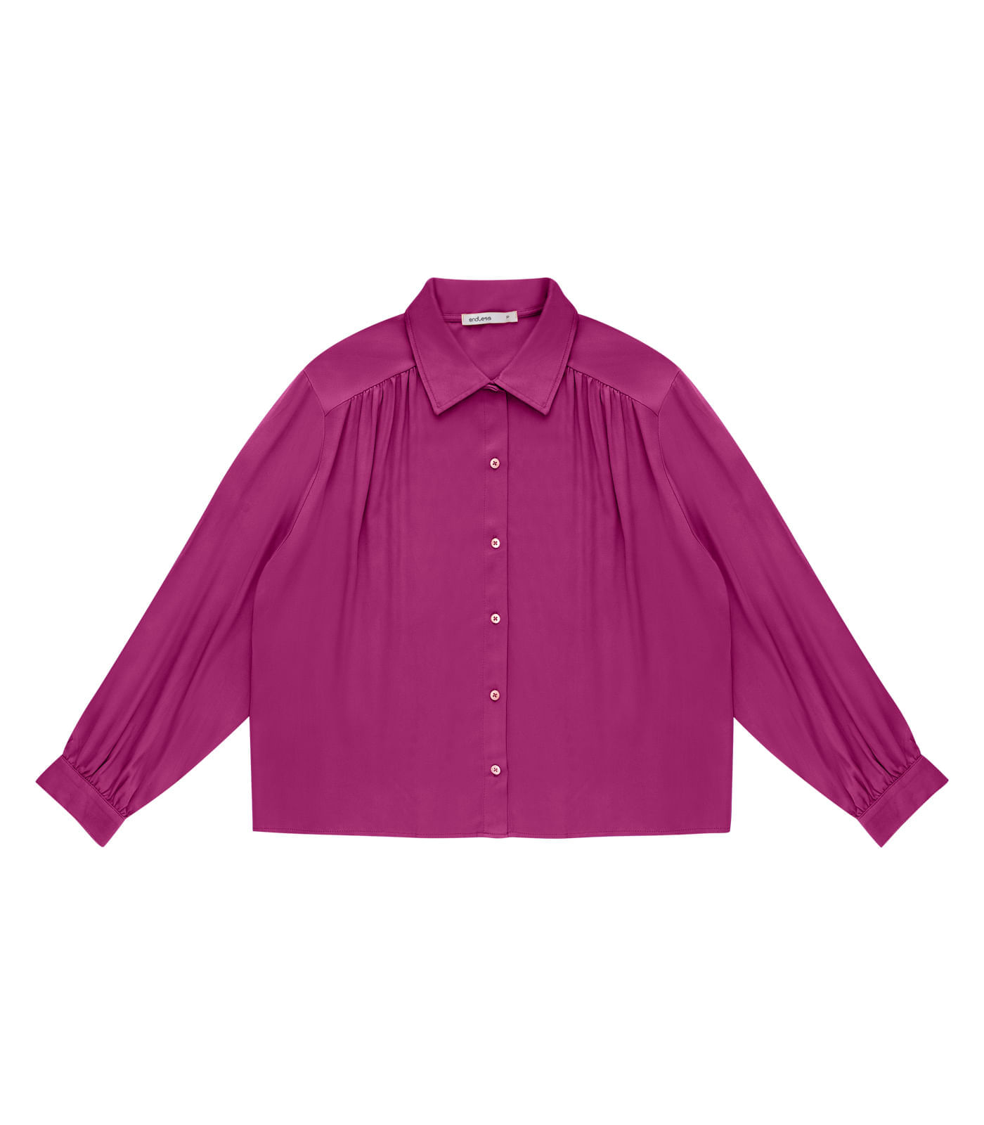 Camisa Feminina Manga Longa Endless Rosa | FastStore PDP