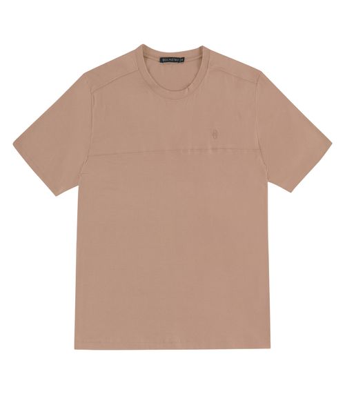 Camiseta Básica Masculina Diametro Marrom