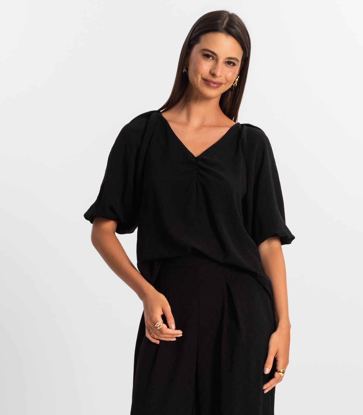 Blusa Feminina Rovitex Preto