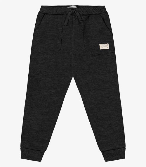 Calça Infantil Masculino Moletom Trick Nick Cinza