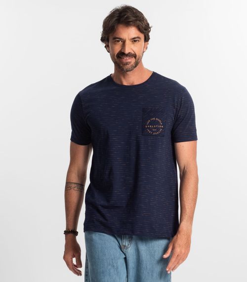 Camiseta Masculina Diametro Azul