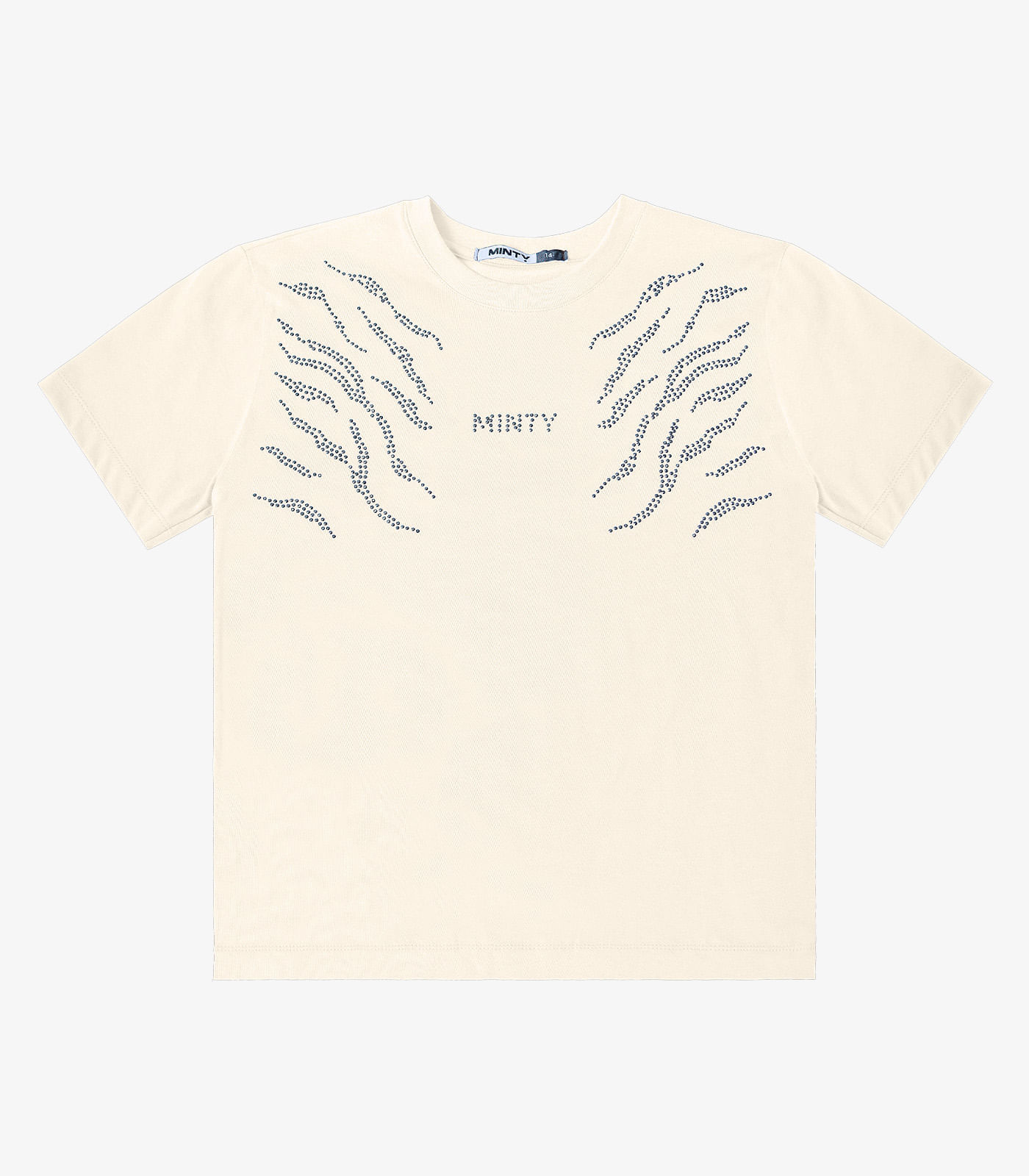 T- Shirt Feminina Minty Bege