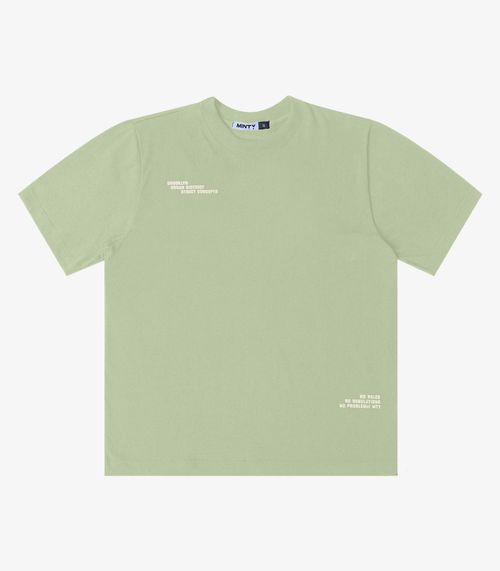 Camiseta Juvenil Em Malhão Masculina Minty Verde