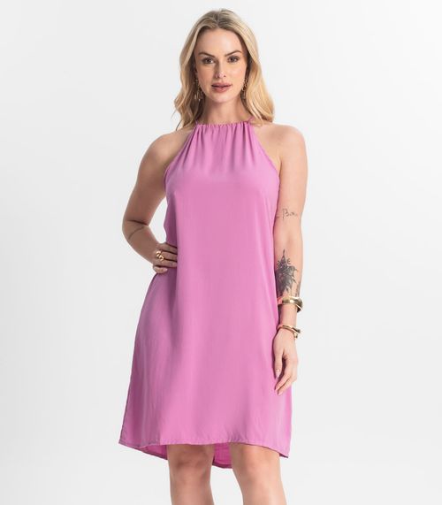 Vestido Feminino Tecido Viscose Select Roxo