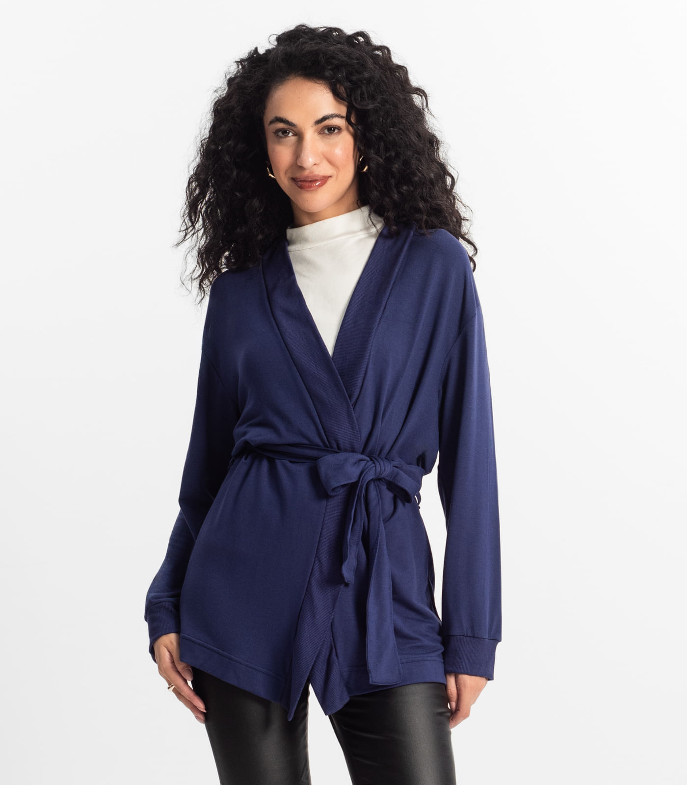 Cardigan Feminino Rovitex Azul | FastStore PDP