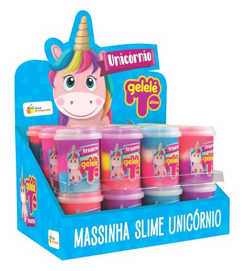 Slime Sortido Unicórnio Arco-Íris
