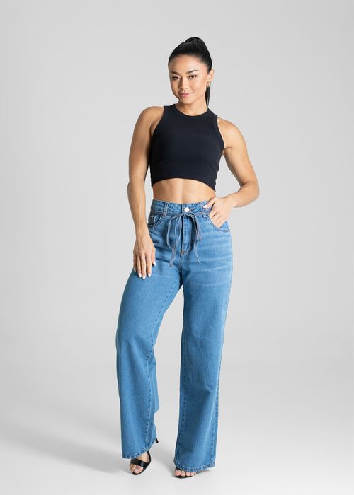 Calça Jeans Petit Liso Jeans - Sawary