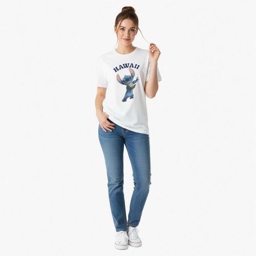 Camiseta Stitch Hawaii - Disney
