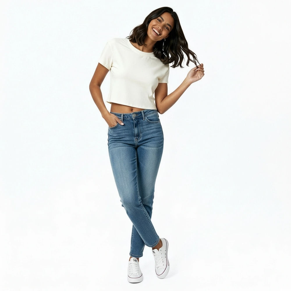 Blusa Cropped Lisa Cru - Love Trend