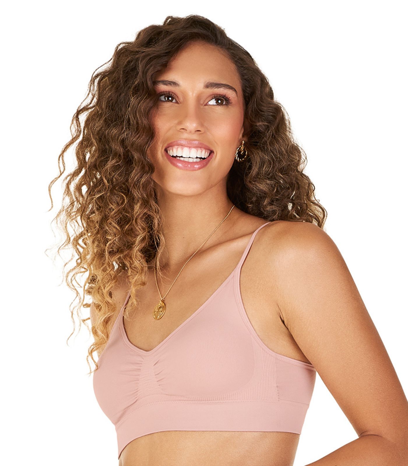Sutiã Top com Bojo Removível Zee Rucci Rosa | FastStore PDP