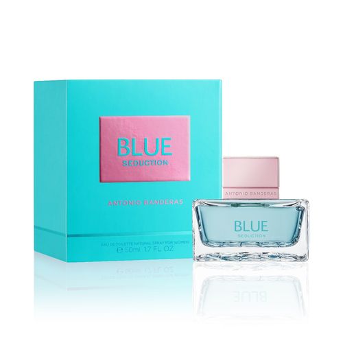 Perfume Antonio Banderas Blue Seduction Eau de Toilette Feminino 50ml