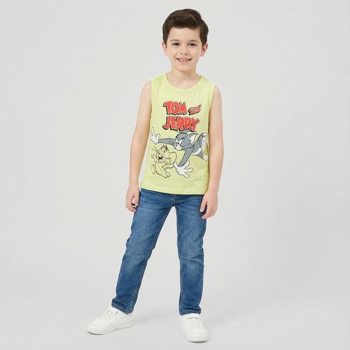 Camiseta Tom e Jerry Infantil Verde – Warner