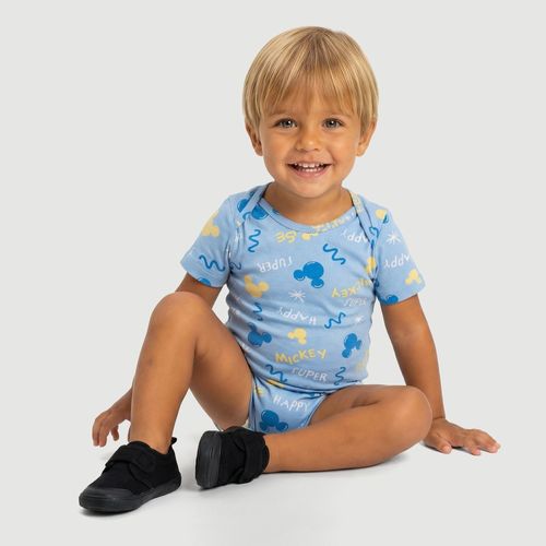 Body Infantil Azul Disney