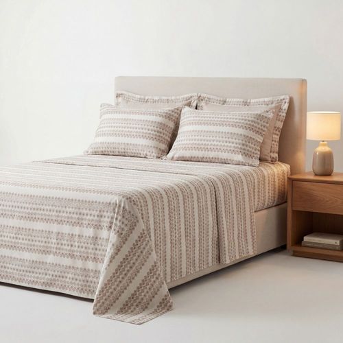 Jogo De Cama Caqui - Pernambucanas Casa