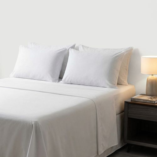 Capa de Travesseiro Retangular 100% Algodão Branca - Pernambucanas Casa