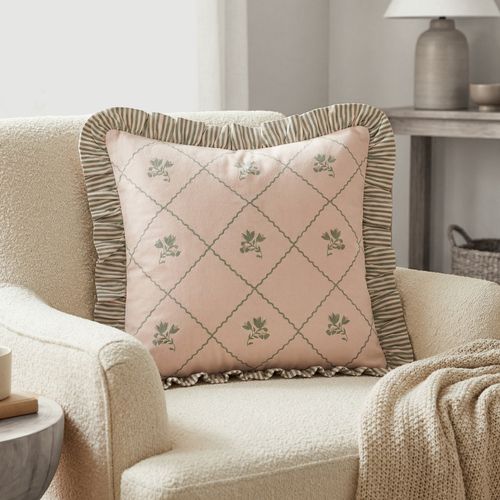 Capa Almofada 43X43 Creme Algodão - Pernambucanas Casa