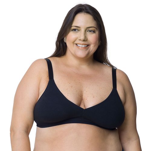 Sutiã Base Preto Demillus Plus Size