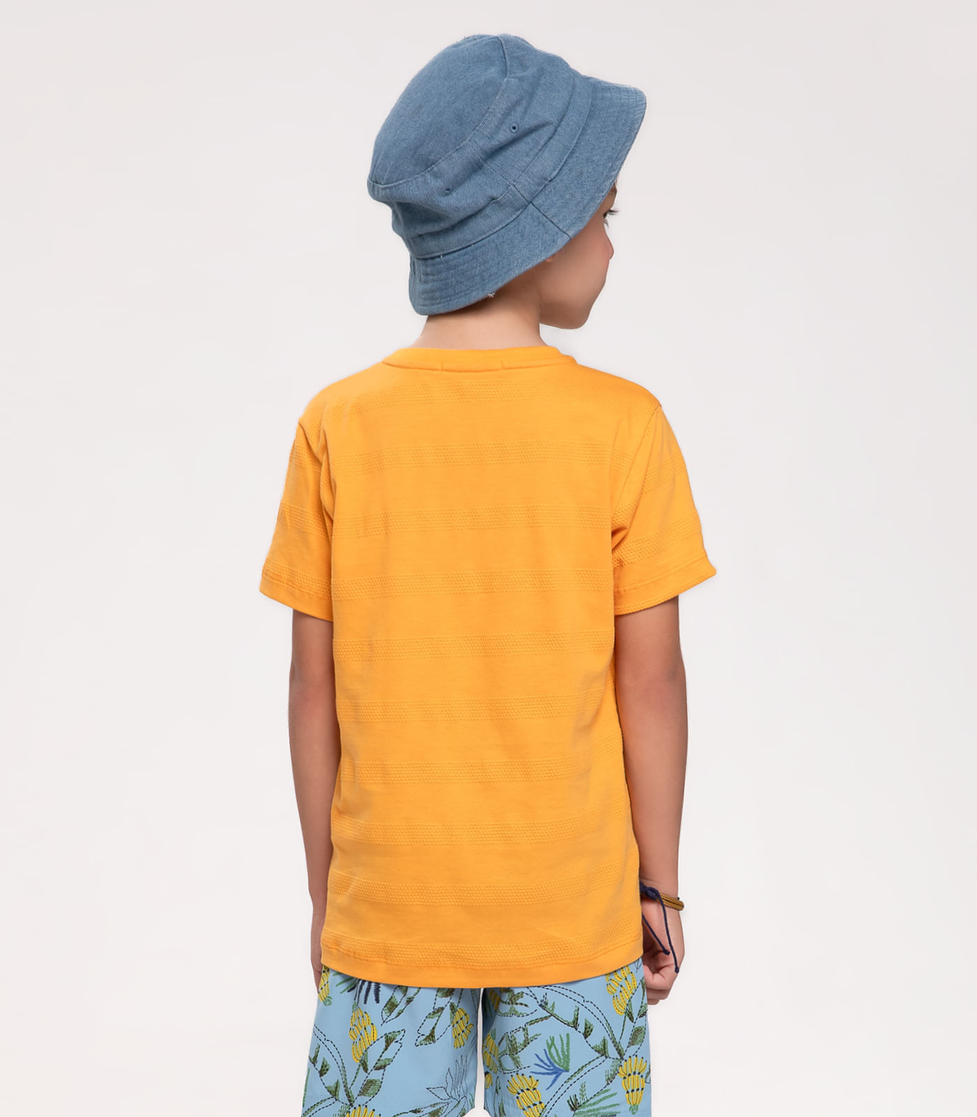 Camiseta Infantil Masculina Trick Nick Amarelo | FastStore PDP