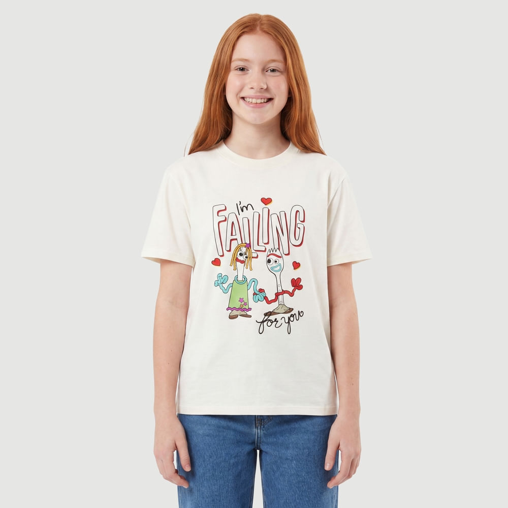 Blusa Oversized Off White - Toy Story | FastStore PDP