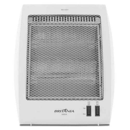 Aquecedor Elétrico Britânia AB800B 800W 127v Branco