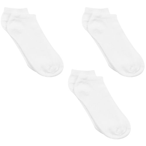Kit 3 Pares De Meias Curtas Femininas – Malha Circular