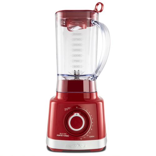 Liquidificador Britânia Blq1300V Fortis Turbo 1200W 3L 127V Vermelho