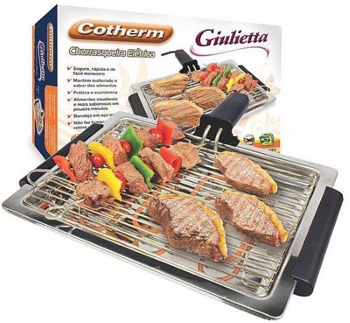 Churrasqueira Elétrica Cotherm Giulietta Grill Inox 127V
