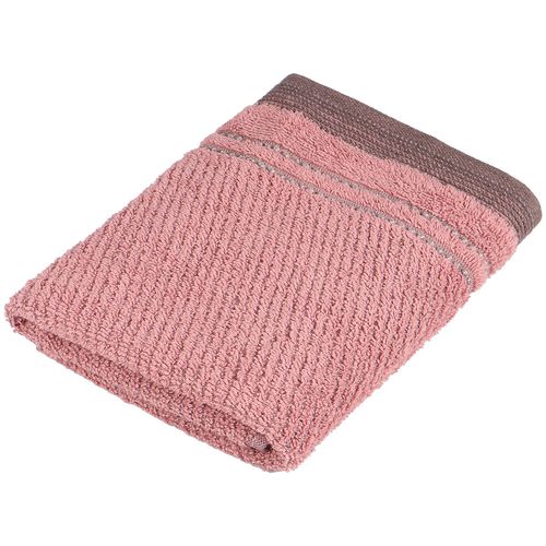 Toalha De Rosto Mescla Nervuras Rose - Karsten