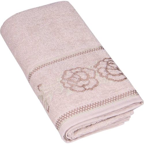 Toalha De Banho Fiorin Bege 100% Algodão - Karsten