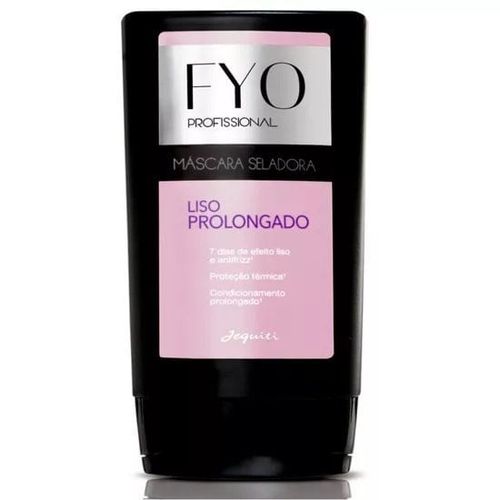 Máscara Seladora Jequiti Fyo Profissional Liso Prolongado, 150g