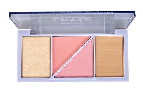 Paleta De Blush E Iluminador Hb 7529-1 - Ruby Rose